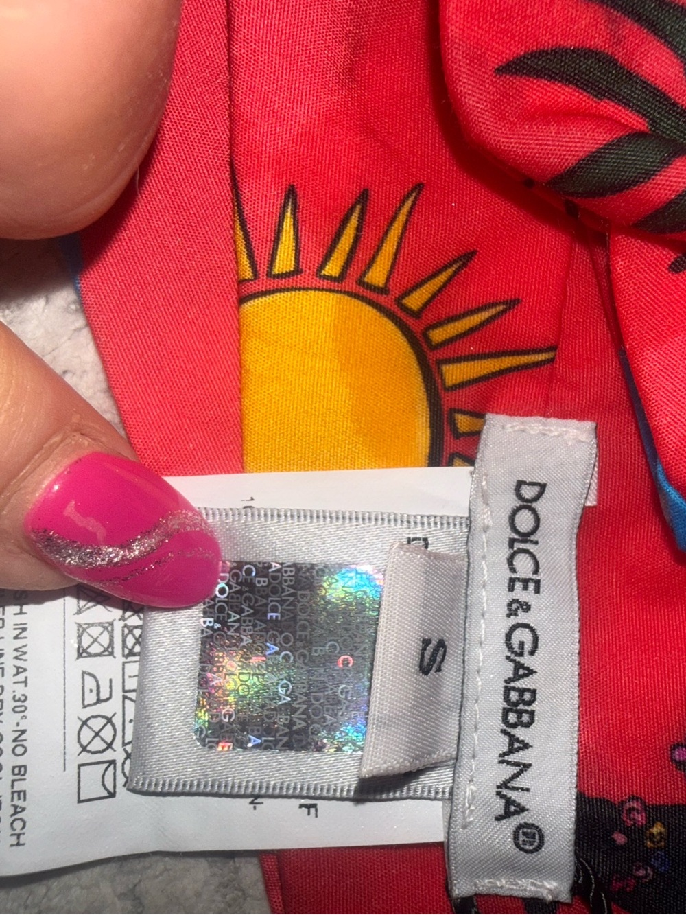 NWT Authentic Dolce Gabbana Baby Hawaii themed headband - Picture 12 of 13